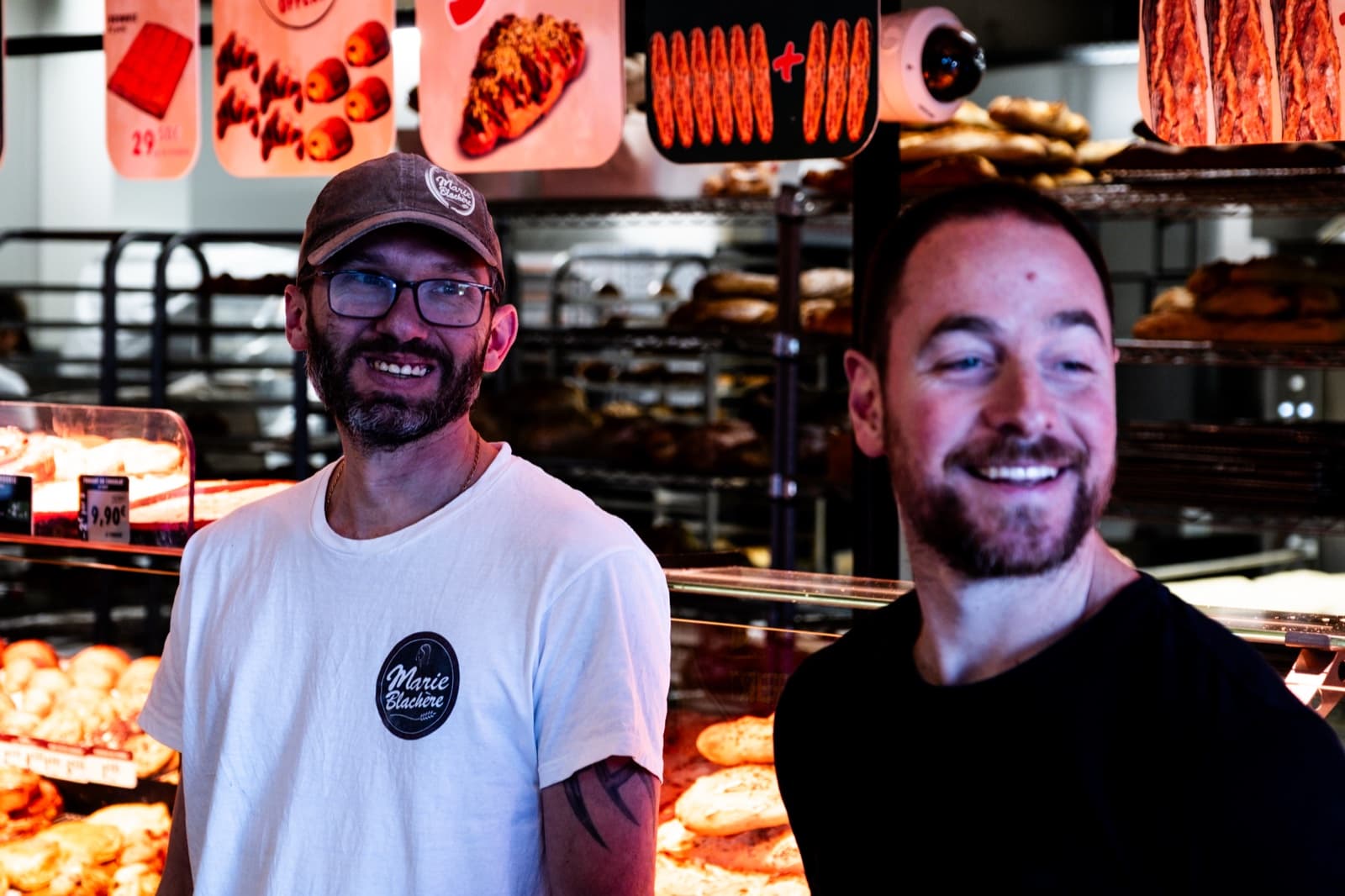 Maxime, gerant d'une boulangerie de Sorgues